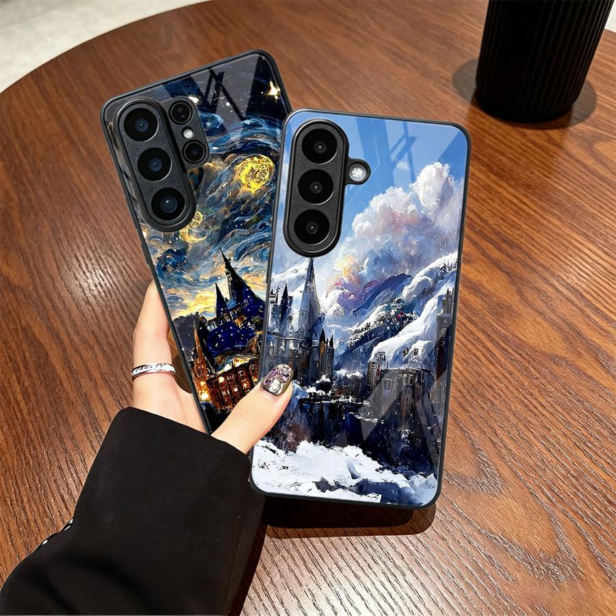 Glass Phone Cover Case for Sam - Computer Case ulasan dan harga