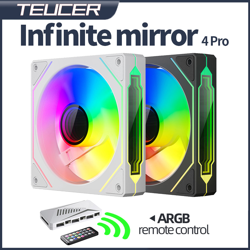 Teucer Infinite Mirror 4Pro 12 - Case Fan Controller ulasan dan harga