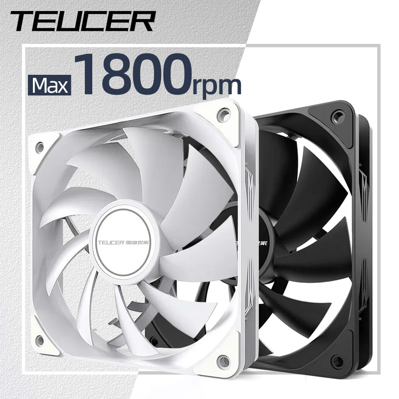Teucer 12cm Chassis Fan PWM Co - Case Fan Controller ulasan dan harga