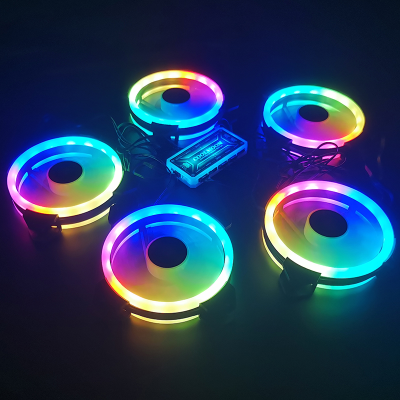 Coolmoon Case Fan PC Cooling R - Case Fan Controller ulasan dan harga