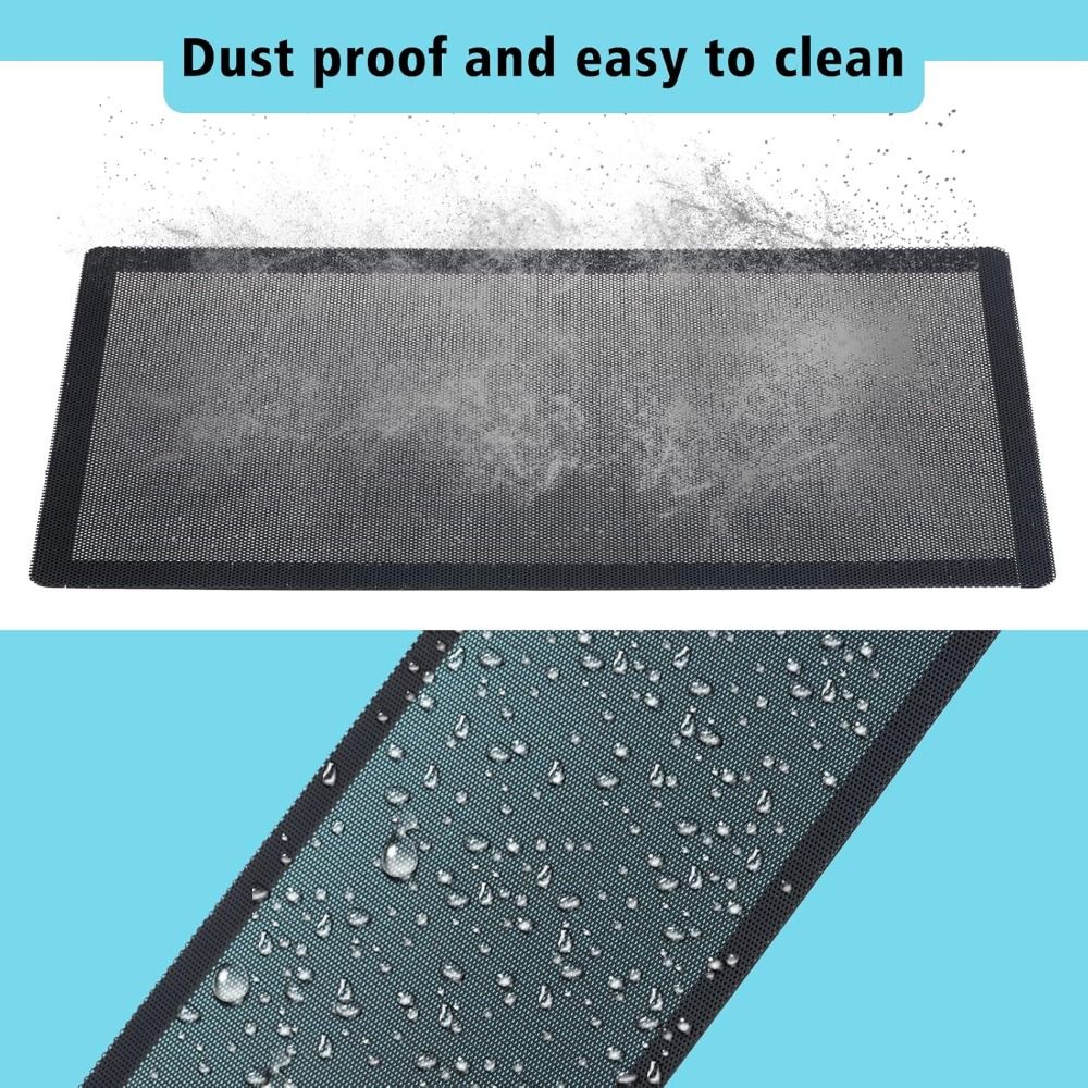 New PVC Dust Filter Cover Blac - Dust Filter Pc ulasan dan harga