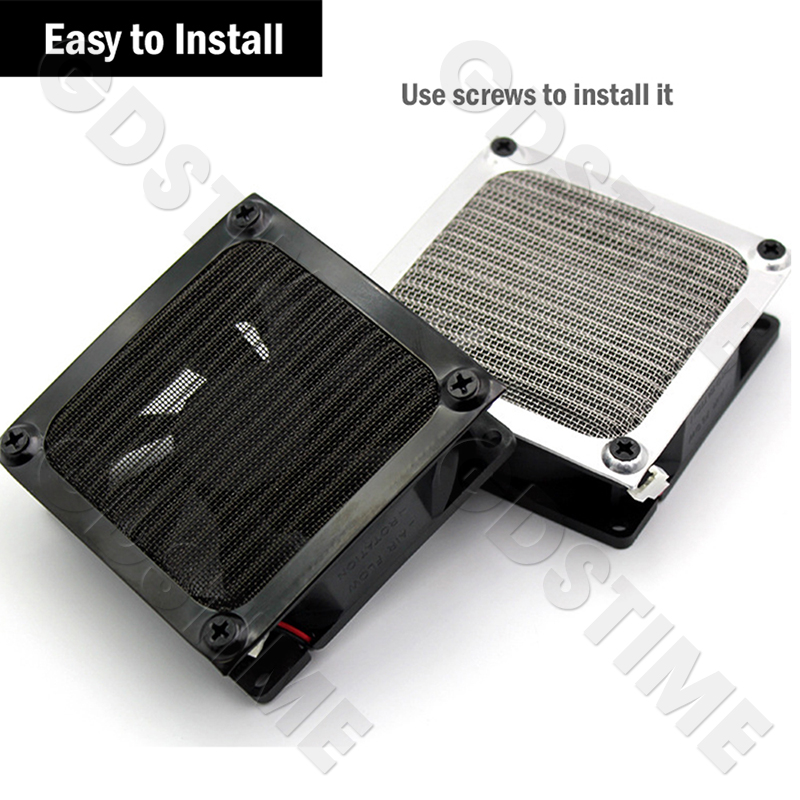 Gdstime Aluminum Dust Mesh Cov - Dust Filter Pc ulasan dan harga