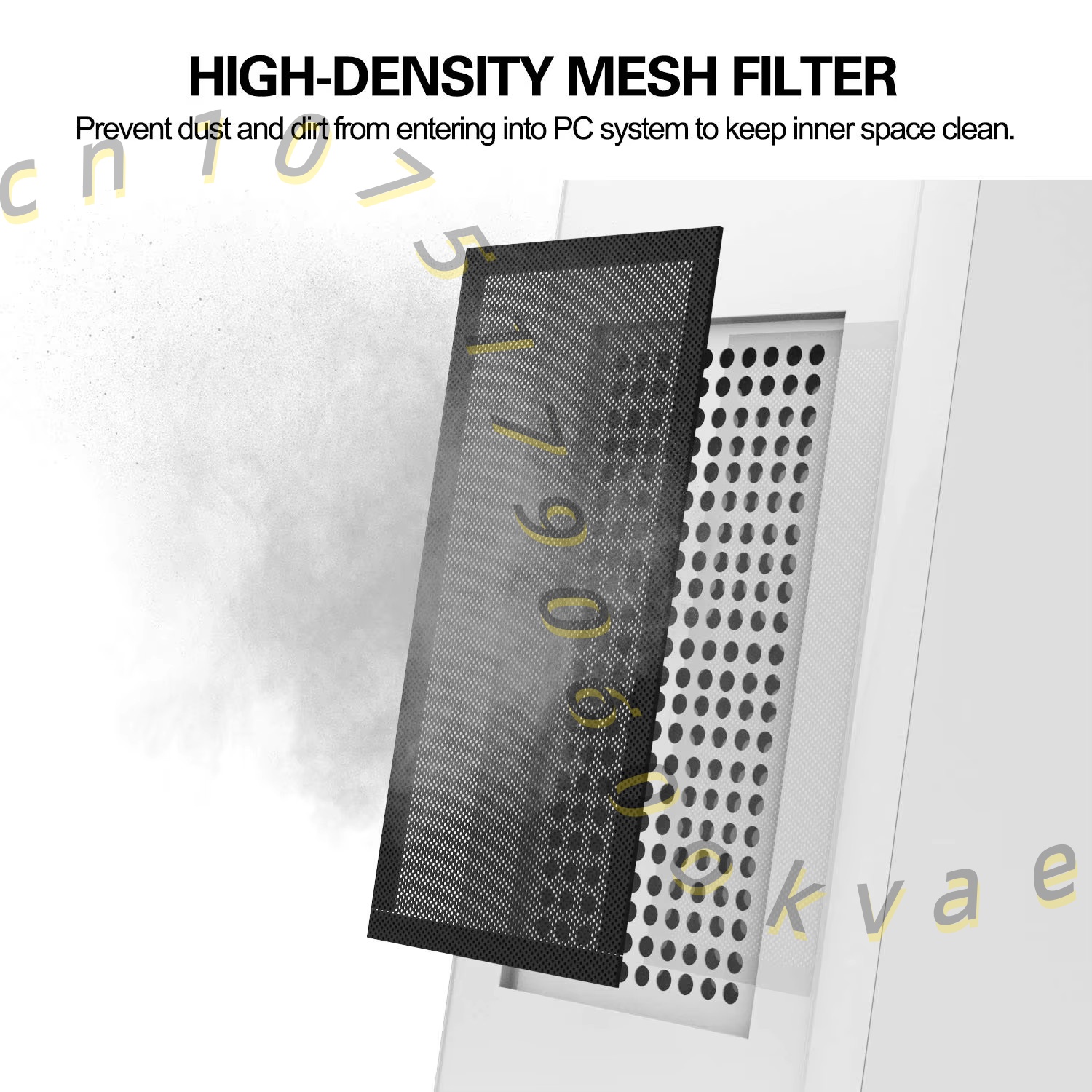 Magnetic Dust Filter Mesh for  - Dust Filter Pc ulasan dan harga
